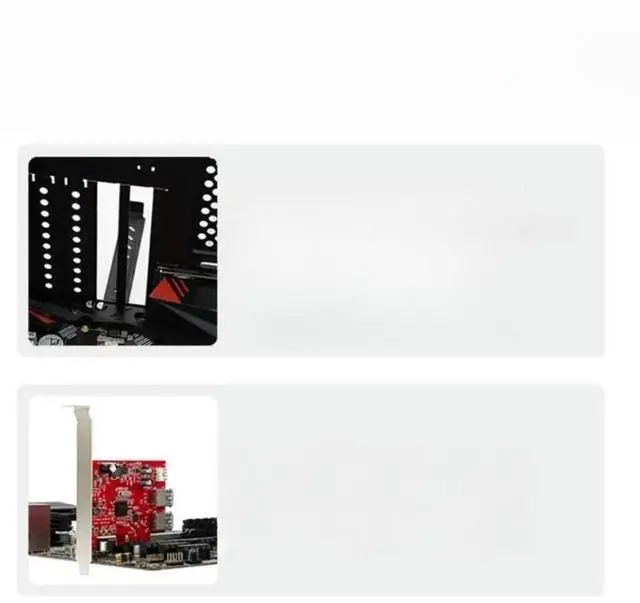 Main image of FOR PCIExpress USB3.0 Internal Expansion Card Double Ports Fast Speed 5Gbps Transfer for Desktop Systems Wide Compatibility
