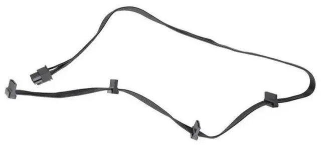 Main image of FOR 19.7 in (50cm) Power Splitter Adapter Cable for M/F 4xSata Power Cable Spli