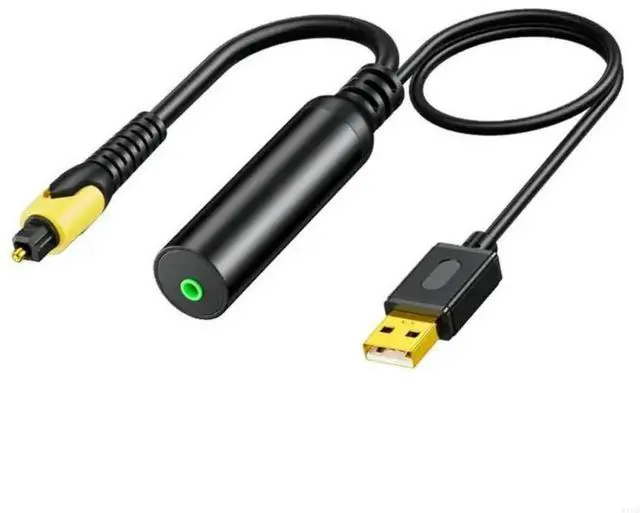 Main image of FOR 3.5mm to SPDIF Converter Analog to Digital Sound Adapter for Enhanced Sound Optical Output 3.5mm to Optical Cable for TV