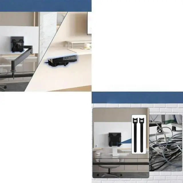 Main image of FOR Adjustable Thin Client Mount Bracket For VESA Monitor Arm Stand Under Desk