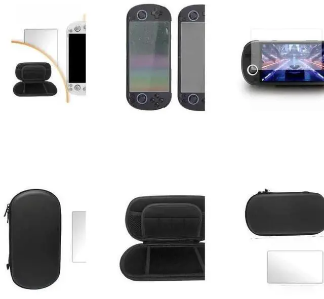 Main image of FOR Game Storage Bag & Tempered Film Console Screen Protector Cover for