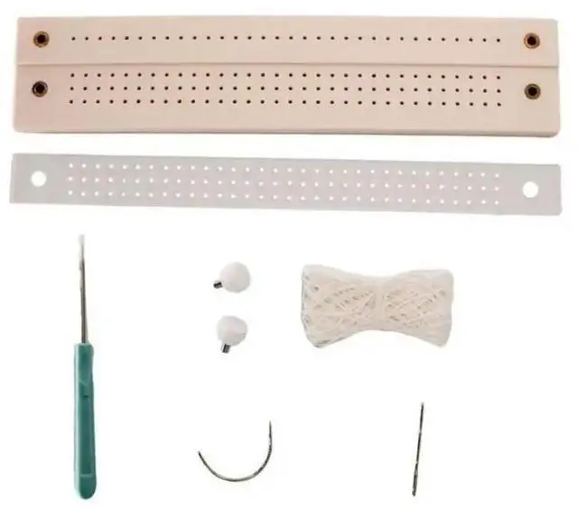 Main image of FOR Manual Binding Tool Set includes Punching Base Hole Puncher Sewing Needle