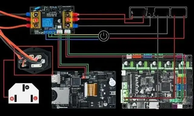 Main image of FOR PWC Automatic Shutdown Module for 3D Printer Save Energy Ensure Safety