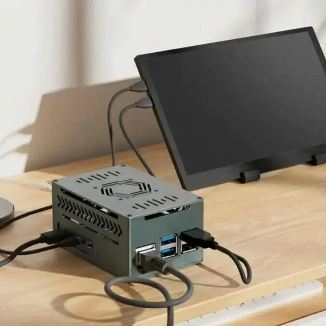 Main image of FOR Aluminum Casing Case For 5 Board Protector With Active Cooling Fan To Maintain Optimaled Performances