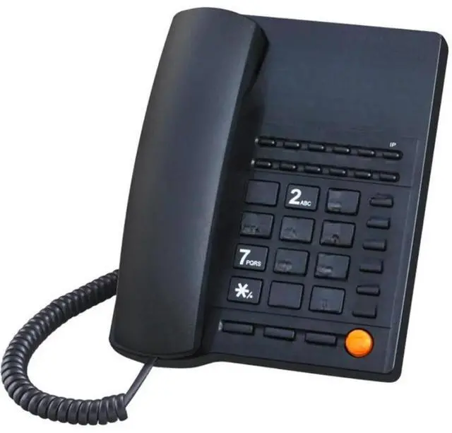 Main image of FOR Corded Landline Phone Big Button Landline Phones with Caller Identification Fixed Telephone for Office Hotel Receptioni