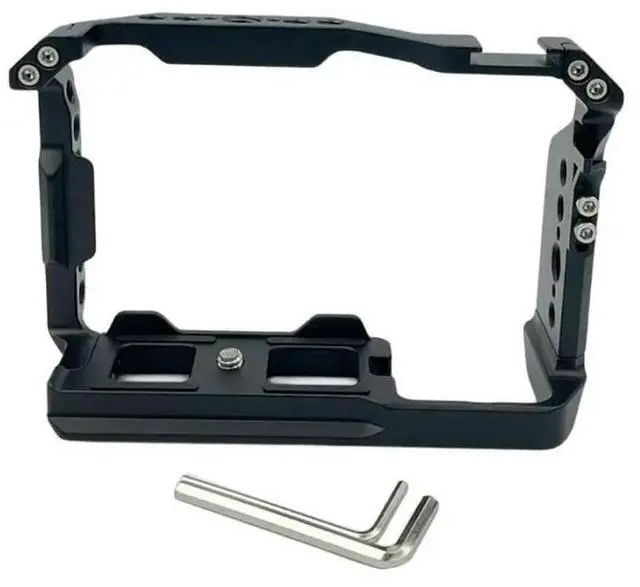Main image of FOR Aluminum Camera Cage for ZV E10 II with Ergonomic Grip and Multiple Interfaces