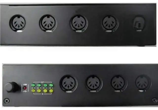 Main image of FOR Plastic USB Interfaces Hubs 4 In 4 Out for Portable Use in Music Production Scenarios