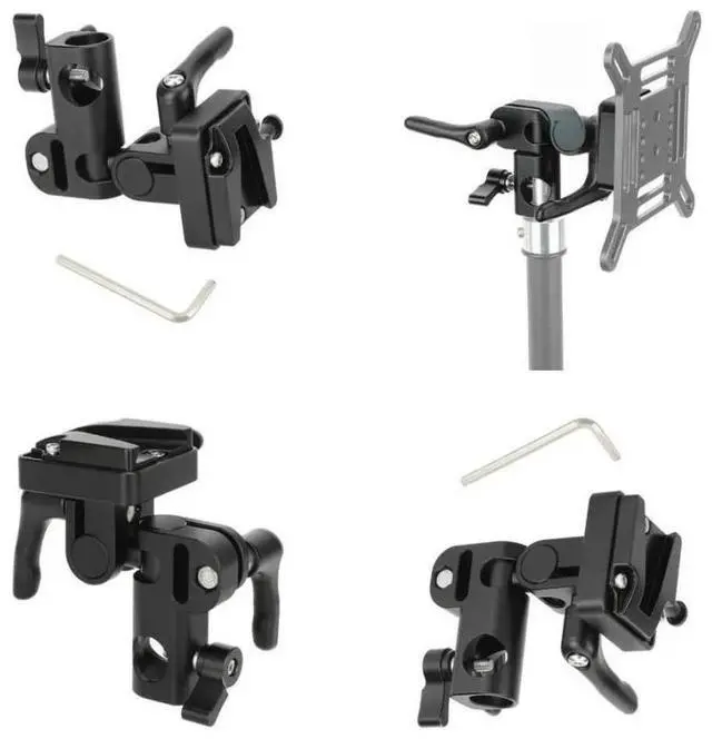 Main image of FOR Aluminum V Mount C Stand Adapter Easy Attachment And Detachment Secure Attach