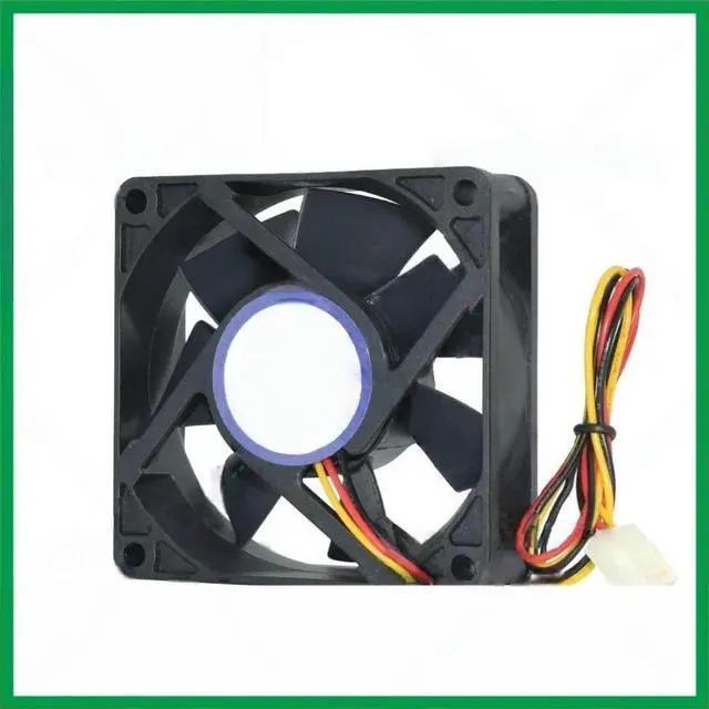 Main image of FOR 1pcs 3pcs 70mm Fan EC7025L12ER FOR 1pcs 7025 DC12V 0.14A Three-Wire Silent Heat Dissipating Cooling