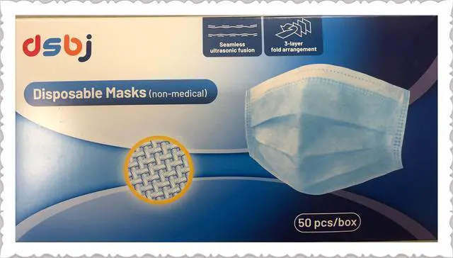 Alt view image 3 of 3 - 10pcs 3-Ply Disposable Mask For General Use,  Testing Std.  : GB/T 32610-2016 / YY/T 0969-2013, BFE 99%, Local Seller 
YY/T 0969-2013, BFE 99%, 10pcs Packed In a Sealed Bag, Keep The Masks Clean