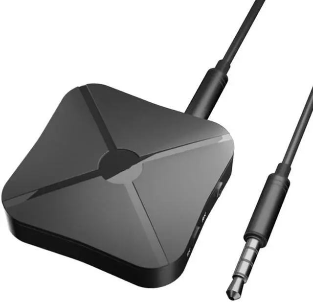 Alt view image 2 of 7 - KN319 2 in 1 Bluetooth Audio Transmitter Receiver Bluetooth Music Adapter 3.5mm AUX for TV Headphones