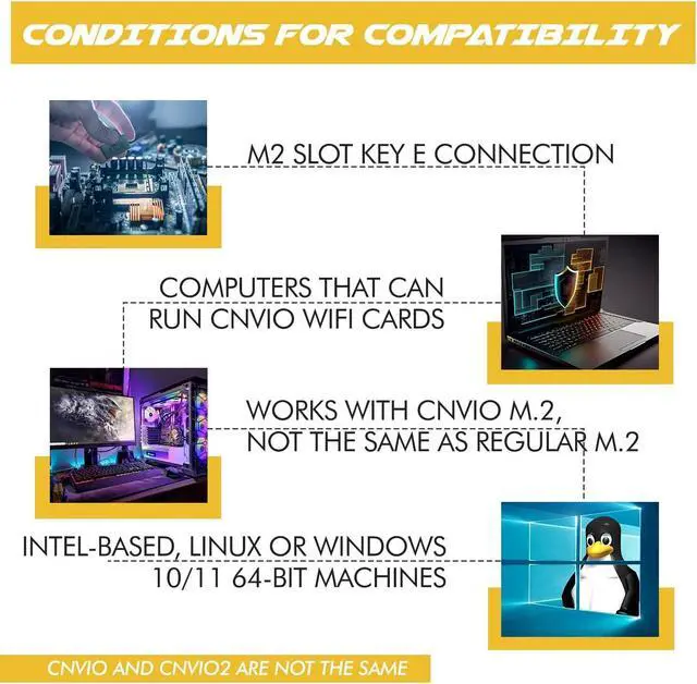 Alt view image 5 of 7 - Laptop Upgrade Card Wireless-AC 9560 802.11ac Bluetooth 5.0 Support M.2 WiFi MU-MIMO
