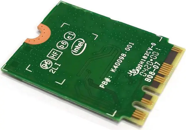 Alt view image 5 of 8 - poinwer wifi 6 intel ax200 up to 2974mbps with bluetooth 5.1 wireles m.2 2.4g/5ghz card for laptop pc with windows 64 bit - intel model ax200ngw