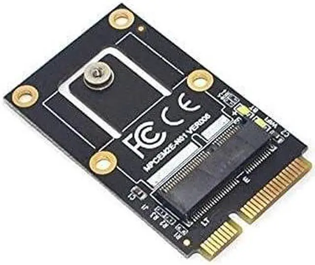 Alt view image 2 of 5 - M.2 Wifi Adapter M.2 NGFF to Mini PCI-E Adapter For M.2 Wifi Bluetooth Wireless Wlan Card Intel AX200 9260 8265 8260 For Laptop