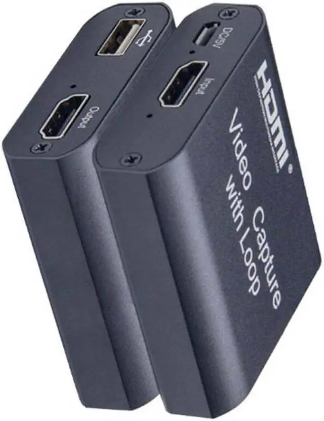 Alt view image 2 of 7 - HDMI Audio Video Capture Card, 4K HD HDMI Video Capture Card with HDMI Loop Out 1080P 60FPS for  Live Streaming Game Recorder Device, PS4, Switch, Xbox One, Xbox 360