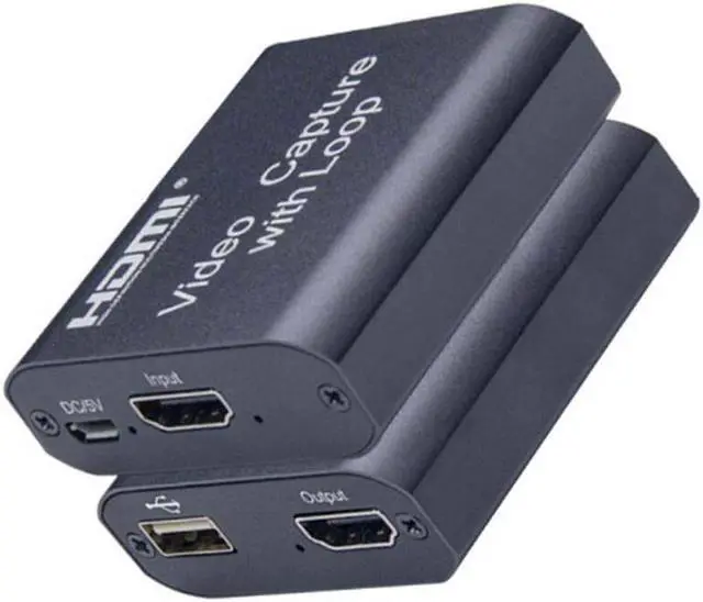 Alt view image 3 of 7 - HDMI Audio Video Capture Card, 4K HD HDMI Video Capture Card with HDMI Loop Out 1080P 60FPS for  Live Streaming Game Recorder Device, PS4, Switch, Xbox One, Xbox 360