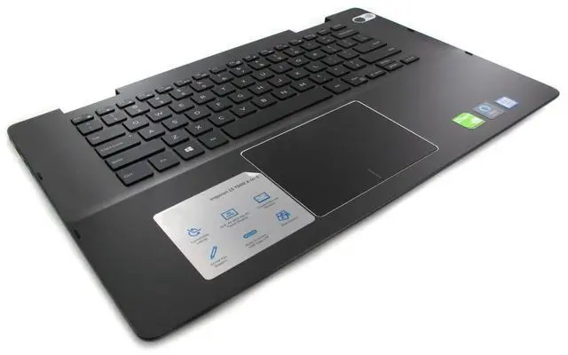 Alt view image 2 of 7 - 70RTX Dell Palmrest & Touchpad I7586-7205BLK-PUS
