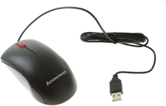 Main image of 00PH133 - Lenovo USB Optical Wheel Mouse Black