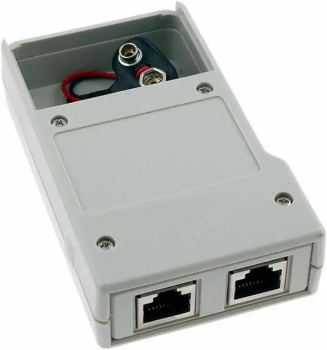 Alt view image 7 of 7 - Yankok [LANtest Multi-Network Modular Cable Tester Kit] for 10Base-T (Cat5/5e Cat6), 10Base-2 (Coaxial), RJ45 RJ11 Modular Cables, 356A, TIA-568A/568B, Token Ring and Telephone Cables Test