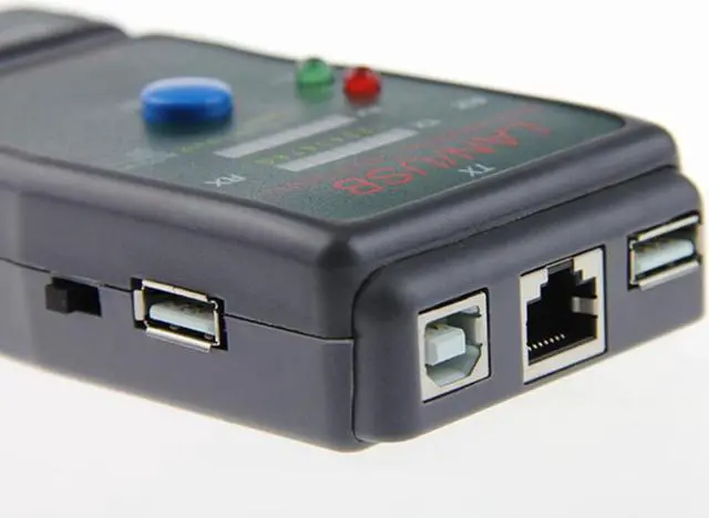 Alt view image 6 of 7 - Yankok [LAN/USB Multi-Network Modular Cable Tester] for 10Base-T (Cat5/5e, Cat6), USB (A/A, A/B), RJ45 RJ11 Modular Cables (Shielded, Unshielded), TIA-568A/568B, Token Ring and Telephone Cables Test