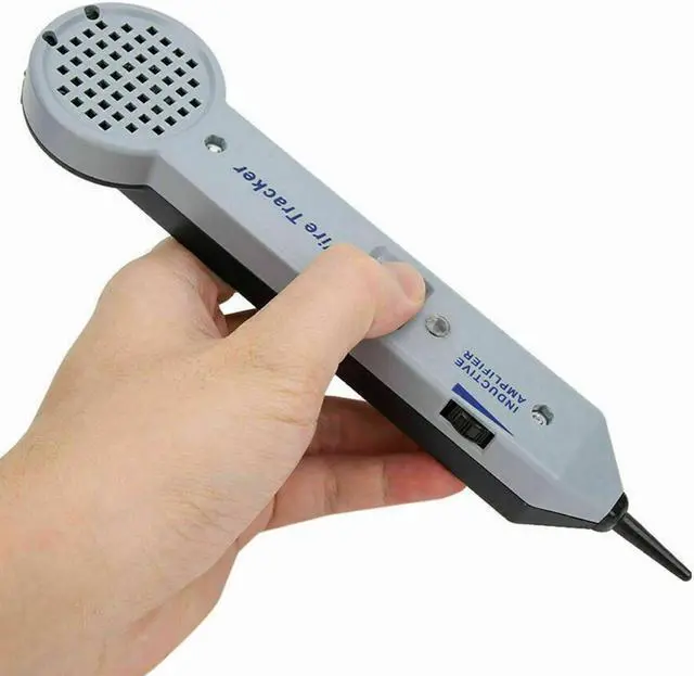 Alt view image 6 of 7 - Yankok [200EP Tone Probe w/ 701K Generator Kit] Inductive Amplifier Wire Cable Tracer to Locate Single Conductors and Cables Integrated LED Flashlight (Includes Headset Jack and User Manual)