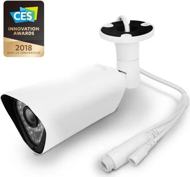 Alt view image 2 of 6 - Introducing AR4 Outdoor Bullet  Security Camera (White) Get a FREE 1-year plan exclusively on Newegg.  Enjoy continuous video recording all AI features.