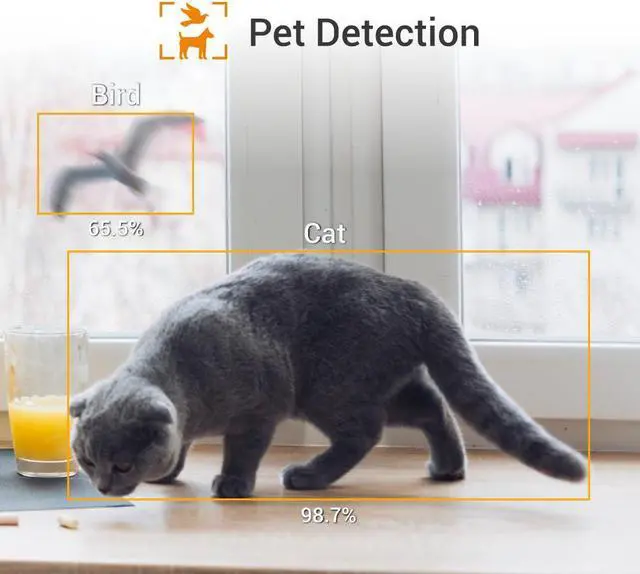 Alt view image 3 of 7 - Apollo Pet Camera (White) + 1yr Subscription to 30-day Continuous Video Recording in the cloud only on Newegg.