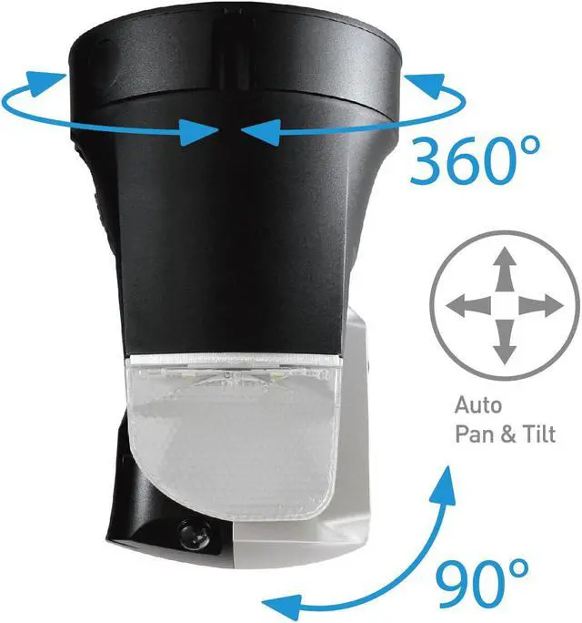 Alt view image 5 of 7 - Ares Pro Outdoor Security Camera (Black) + FREE 1yr Subscription to 30-day Continuous Video Recording in the Cloud only on Newegg.