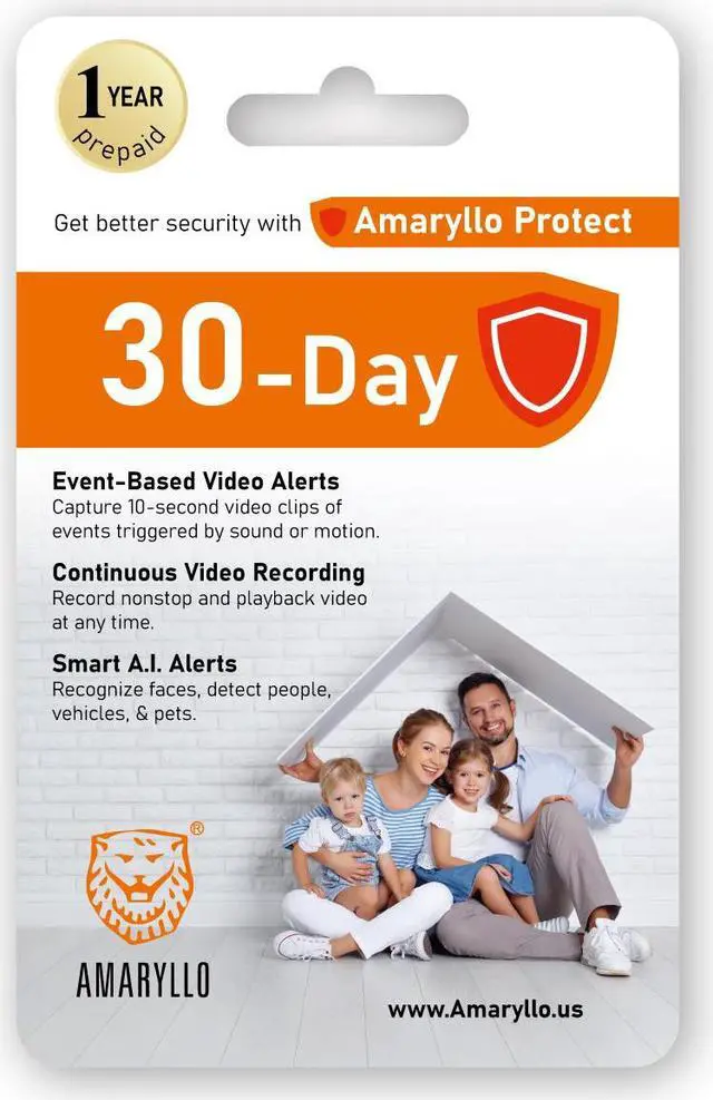 Alt view image 2 of 7 - Triton Outdoor Security Camera + 1yr Subscription of 30-day Continuous Video Recording service only on Newegg.