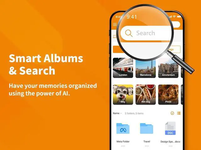 Alt view image 5 of 7 - Amaryllo Artemis 2-in-1 1TB Cloud Storage + 32GB USB 2.0 Flash Drive with Auto Backup (USB Stick, Thumb Drive, Memory Stick)