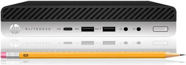 Alt view image 3 of 3 - HP 600 G3 MINI Intel Core i5-7500T 2.70 GHz, 16GB, 240GB SSD, Win 10 Pro