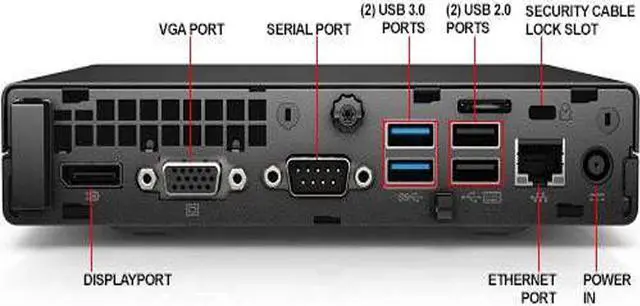 Alt view image 2 of 5 - HP 800 G2 MINI Intel Core i5-6500T 2.50 GHz, 16GB, 512GB SSD, Win 10 Home