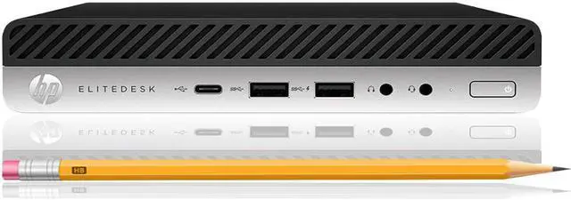 Alt view image 4 of 5 - HP 800 G3 MINI Intel Core i5-6500T 2.50 GHz, 8GB, 256GB SSD, Win 10 Pro