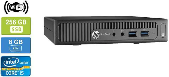 Main image of HP 600 G1 MINI Intel Core i5-4570T 2.90 GHz, 8GB, 256GB SSD, Win 10 Pro