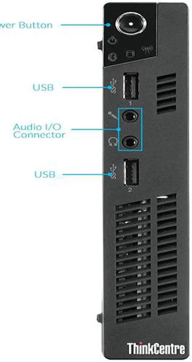 Alt view image 2 of 4 - LENOVO M72E TINY Intel Core I3-3220T 2.80 GHz, 8GB, 500GB HDD, Win 10 Home