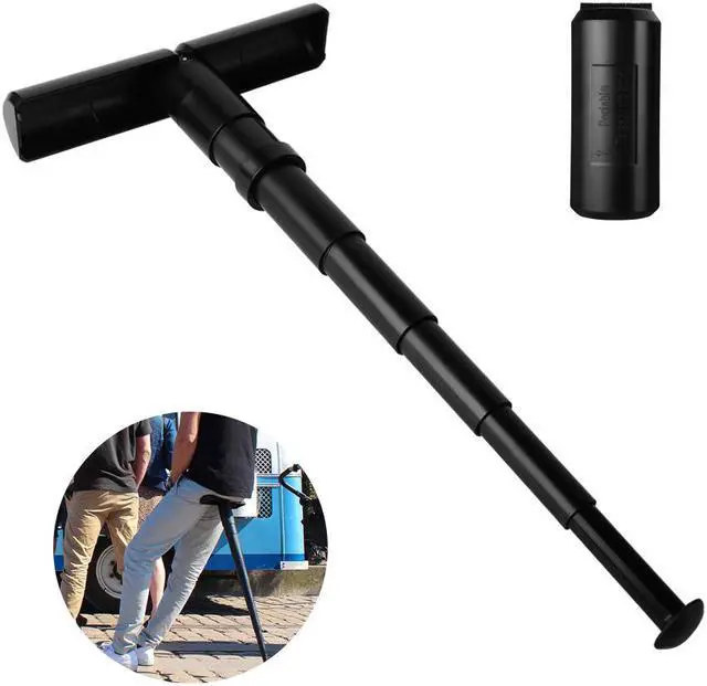 Alt view image 4 of 7 - Outdoor lightweight portable folding chair stool portable folding standing seat adjustable chair stool seat with pocket For outdoor camping fishing trip hiking mountaineering BBQ fishing chair portabl