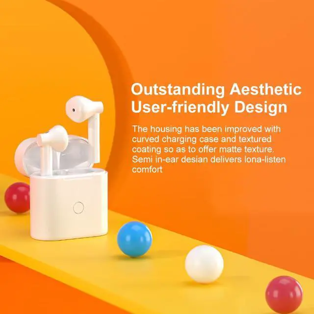 Alt view image 7 of 7 - QCY T7 TWS Earbuds Bluetooth 5.1 True Wireless Headphones HiFi Stereo Music Earphones Twins Sports Headset ENC Noise Cancelling Touch Control with Mic Charging Box QCY Smart APP