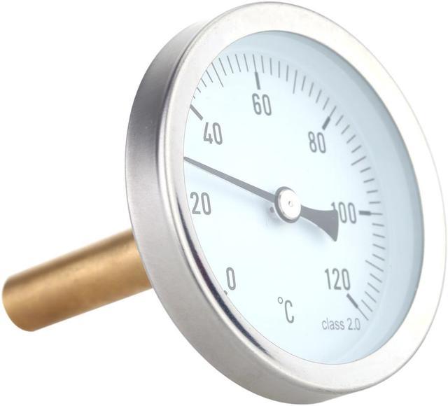 Hot Water Thermometer-120c Water Thermometer with Brass