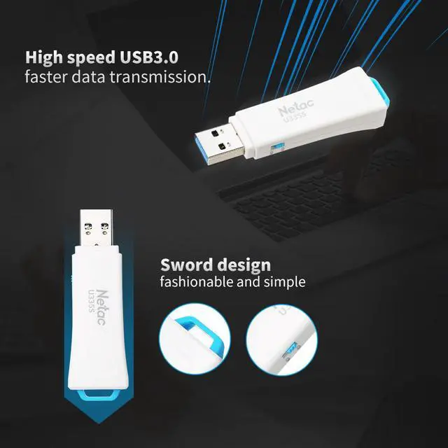 Alt view image 5 of 7 - Netac Write Protect USB3.0 Flash Drive U335S 16G Memory Stick
