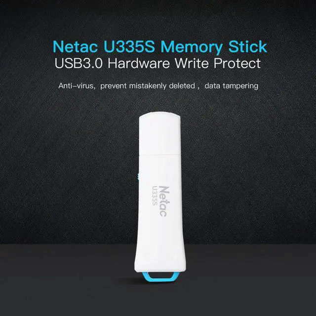 Alt view image 3 of 7 - Netac Write Protect USB3.0 Flash Drive U335S 16G Memory Stick