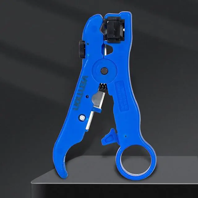 Alt view image 2 of 7 - Vention KEBL0 Multifunctional Cable Stripper Network Cable Cutter Stripping Pliers Tool Coaxial Stripping Tool for Multi-usage