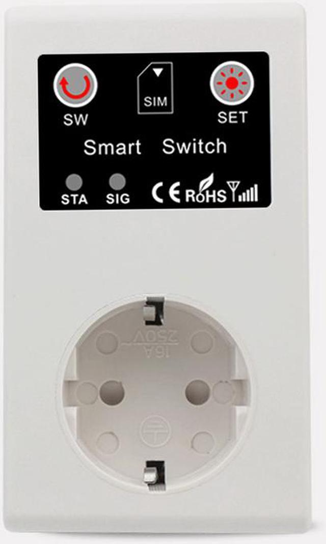 GSM Intelligent Power Socket Call SMS APP Remote Control Switch Pump Router  Electric Appliance Intelligent Sockets 