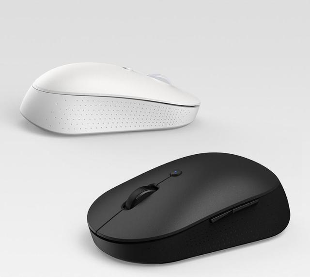Alt view image 4 of 7 - Xiaomi Dual Mode Silent Wireless Mouse 2.4G Mi Silent Laptop Mouse with USB Receiver-Enjoy Noiseless Clicking Portable Ergonomic Optical Wireless Mouse 1300DPI for Laptop PC Computer Notebook Mac