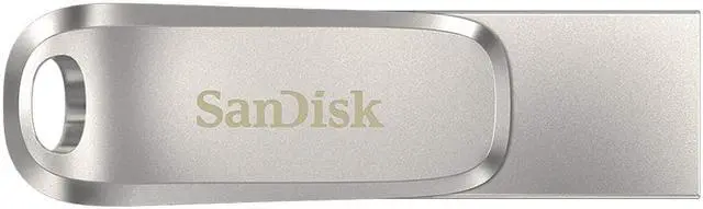 Alt view image 2 of 7 - SanDisk SDDDC4 32GB OTG USB3.1 Type-C Metal U Disk Type-C/Type-A Rotatable Dual-port USB Flash Drive up to 150MB/s Read Speed