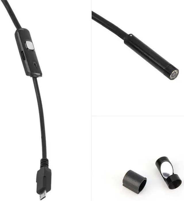Alt view image 7 of 7 - 7mm Waterproof USB Endoscope Borescope Cable Mini Rigid Inspection Camera Snake Tube with 6 LED for Android Phone Hot Sales IP67