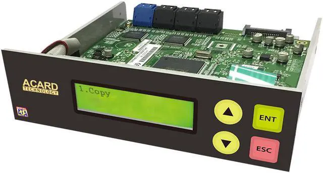 Main image of Acard 1 to 7 Controller for DVD/CD Disc Copy Duplicator + sata Cables