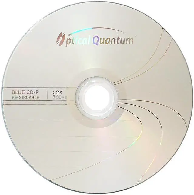 Alt view image 4 of 4 - Optical Quantum 700MB 52X CD-R Logo Top 100 Packs Disc Model OQCD52BLT-BX