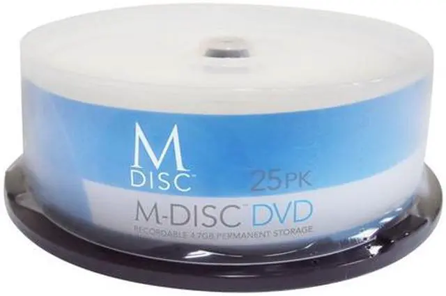 Main image of Vinpower Digital 4.7GB 4X Archival DVD+R White Inkjet Printable 25 Packs Spindle Disc Model MDDPR04WIP-25