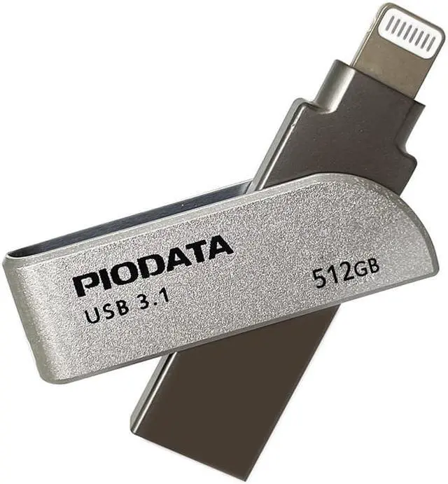 Main image of iXflash 512GB MFi Certified Flash Pen Drive for iPhone/iPad/Mac/PC USB 3.1 Type A Lightning External Storage Memory Photo Stick