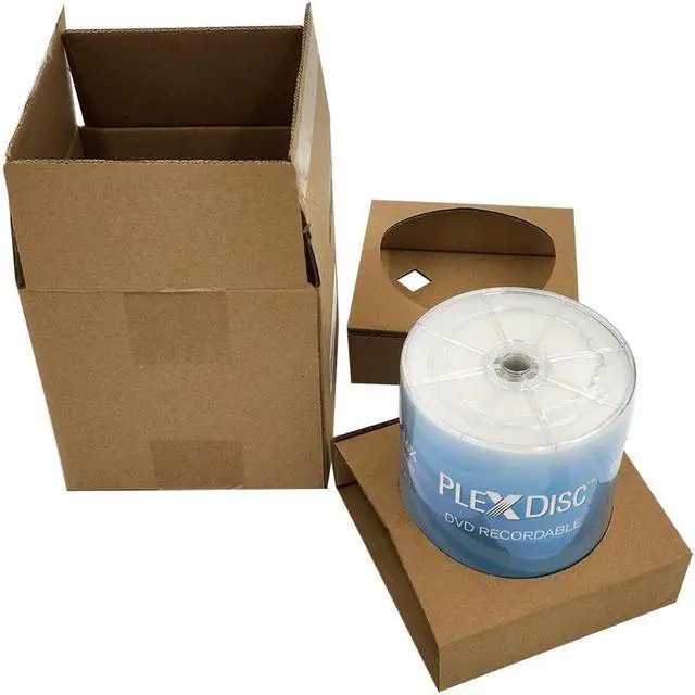 Alt view image 3 of 7 - PlexDisc DVD-R 4.7GB 16x White Inkjet Hub Printable Recordable Media Disc - 100 Disc shrink wrap with Wheel Cap (no Container) FFP 632-217-BX